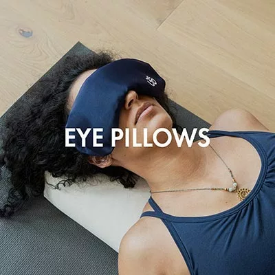 Yoga eye pillow with lavender