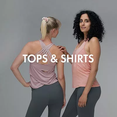T-shirts & Tops de yoga pour femmes, toutes marques