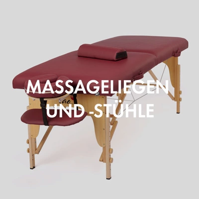 Massageliegen & -Stühle, klappbar & stationär  