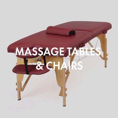 Massage tables & chairs, folding & stationary  