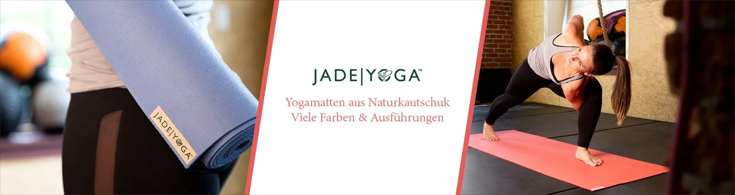Jade Yogamatten aus Naturkautschuk