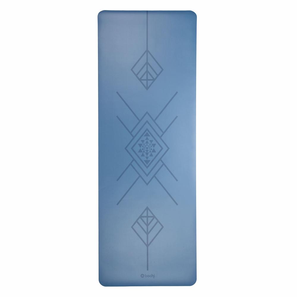 Design Yogamatte PHOENIX Mat, blau mit Tribalign 