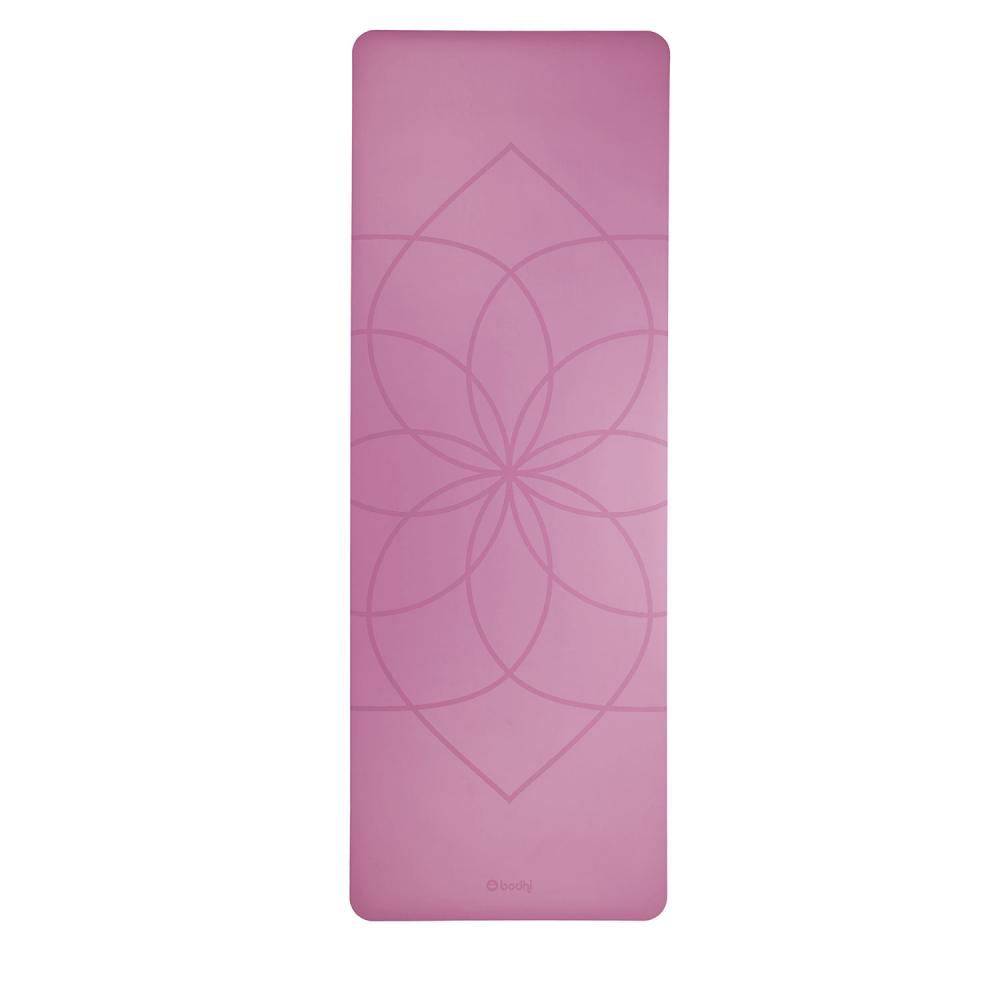 Design Yogamatte PHOENIX Mat, lila mit Living Flower 