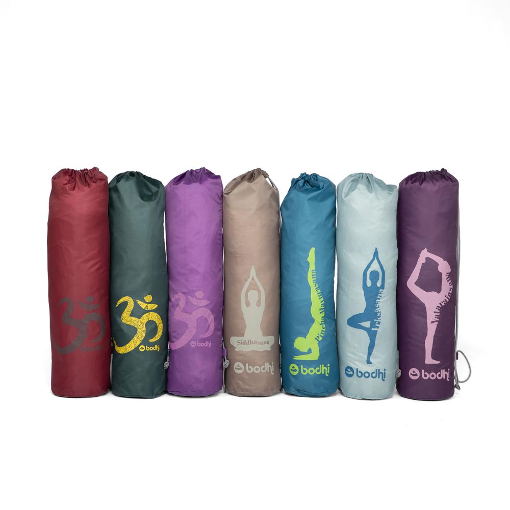 Pure Bliss Yoga Mat Carry Bag - Large & Waterproof Yoga/Pilates Bag With  Shoulder Strap & Pocket - Best Yoga Mat Carrier Travel Tote