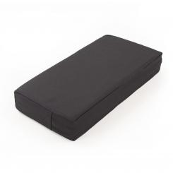 Mandir cushion, rectangular black