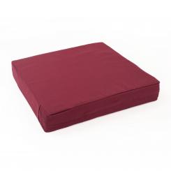 MANDIR cushion, square burgundy