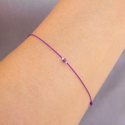 Chakra bracelet Amethyst - Crown Chakra (Purple)
