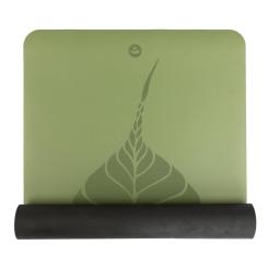 Design Yogamatte PHOENIX Mat, Bodhi Leaves, dunkelgrün 