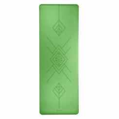 Design Yogamatte PHOENIX Mat mit Tribal-Alignment grün
