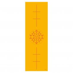 Design Yogamatte YANTRA/ALIGNMENT, The Leela Collection Yantra/Alignment, saffron