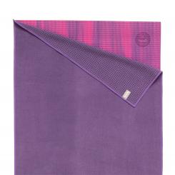 Yogatuch GRIP ² Yoga Towel mit Antirutschnoppen lila