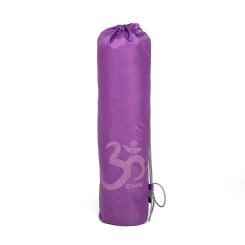 Sac de transport pour tapis de yoga EASY BAG, polyester aubergine (OM)