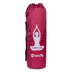 Sac de yoga EASY BAG, grand, pour tapis en laine vierge, couleur aubergine 75 cm