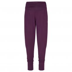 Yamadhi Loose Pants, bequeme Yogahose, Modal, deep purple (Blackberry Wine) 