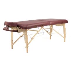 Table de massage BALANCE II 71 cm bordeaux
