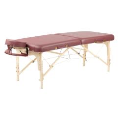 Table de massage BALANCE II 76 cm bordeaux