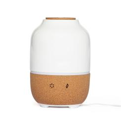LEALIA ultrasonic room fragrance diffuser made of ceramic and cork 