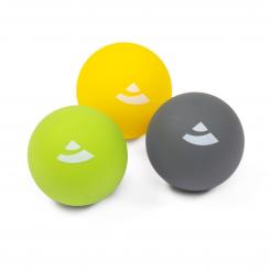 3 Massage balls for myofascial release, Ø approx. 6,5 cm 