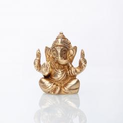 Ganesha Statue, Messing ca. 7 cm 