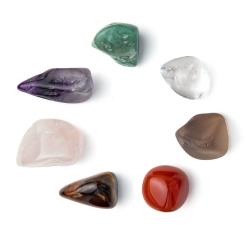 Kit de pierres pour chakras - 7 pièces 