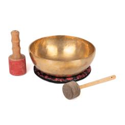 Bol chantant tibétain « Singing Bowl » de bodhi, env. 6400 g, Ø 40 cm 