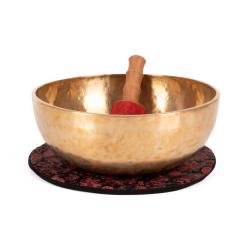 Tibetische Klangschale „Singing Bowl“ von bodhi, ca. 10,5 kg, Ø 50 cm 