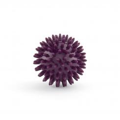 Spiky Balls 7 cm - aubergine (1 piece)