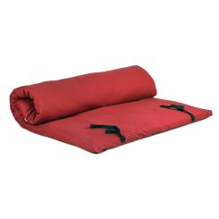 Shiatsu mat with removable cover 100x200 cm | burgundy | 4 layers