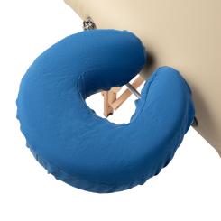WellTouch microfiber face rest cover blue
