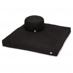 BASIC-SET: Meditation cushion + Zabuton, black 