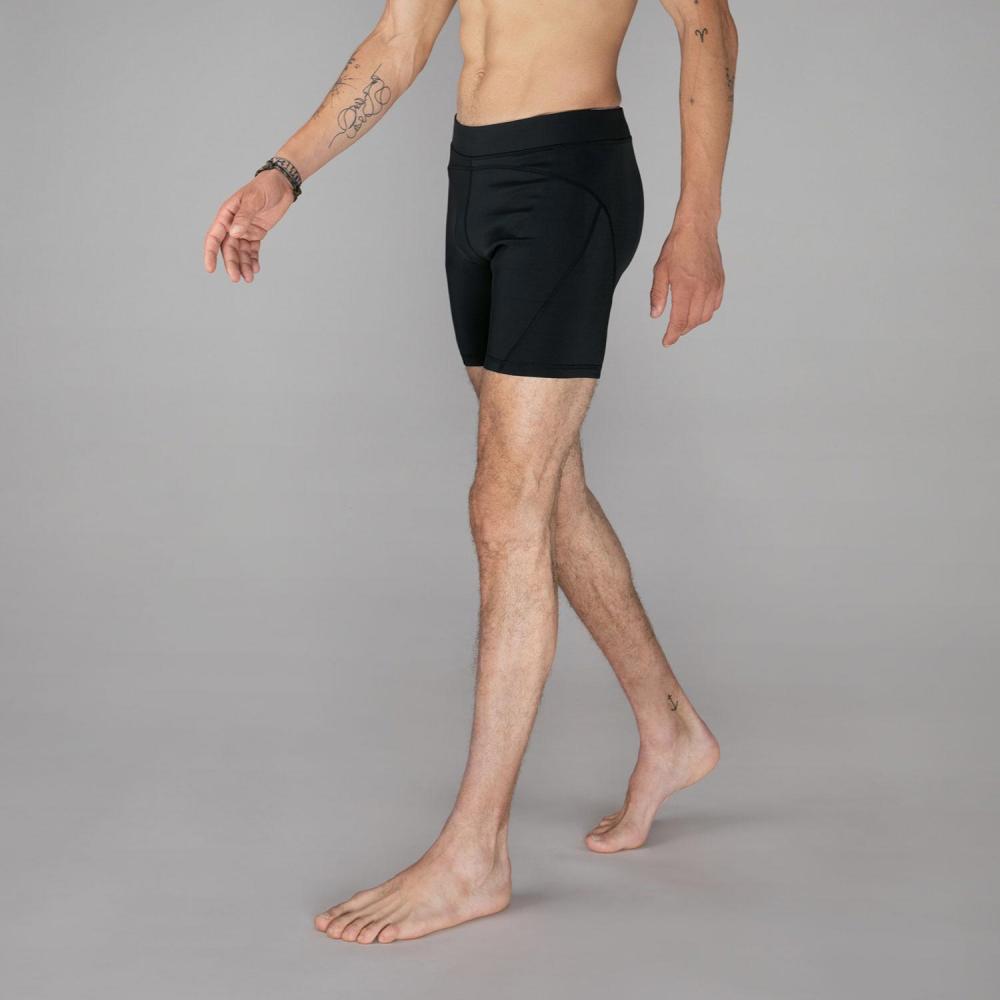 Hot Yoga Shorts Men Black