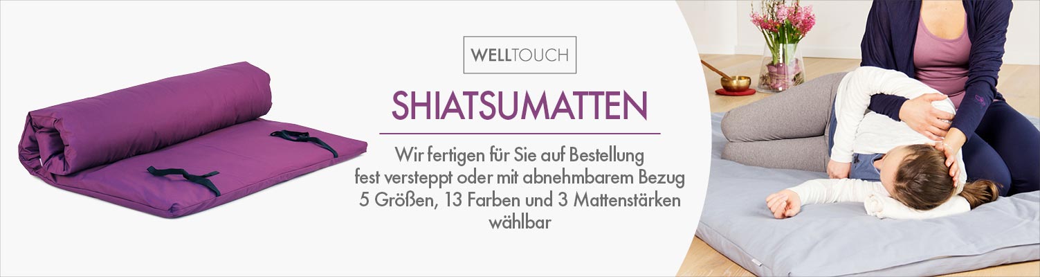 Shiatsumatten aus Deutschland | individuelle Farbe und Größe auf Anfrage
